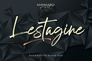 Lestagine, a Script Font by AMINMARIO (Thumbnail 1 of 16)