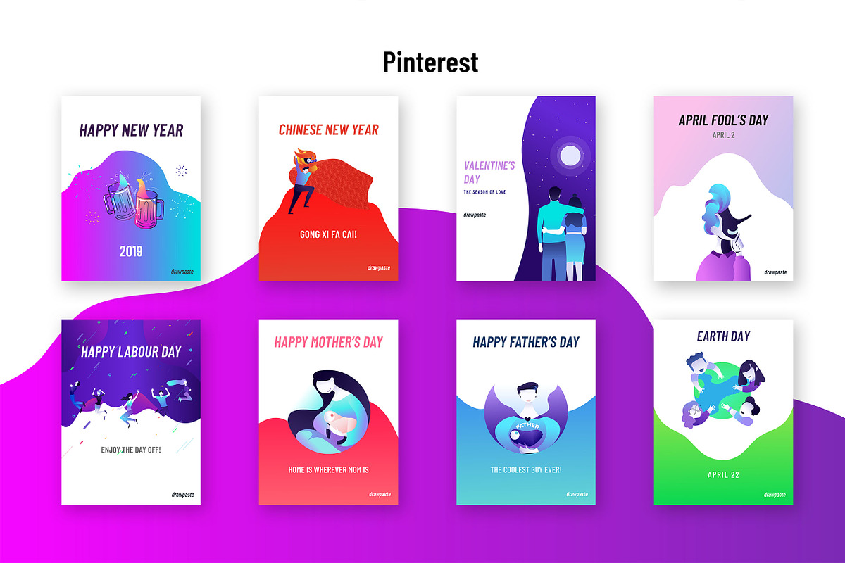 Festive Season Pack, a Social Media Template by Drawpaste (Photo 11 of 14)