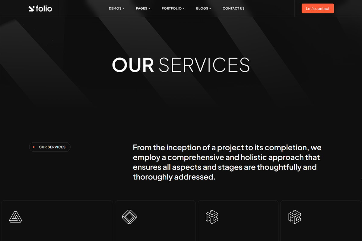 Creative Portfolio & Digital Agency, a WordPress Template by Design Spade (Photo 3 of 10)