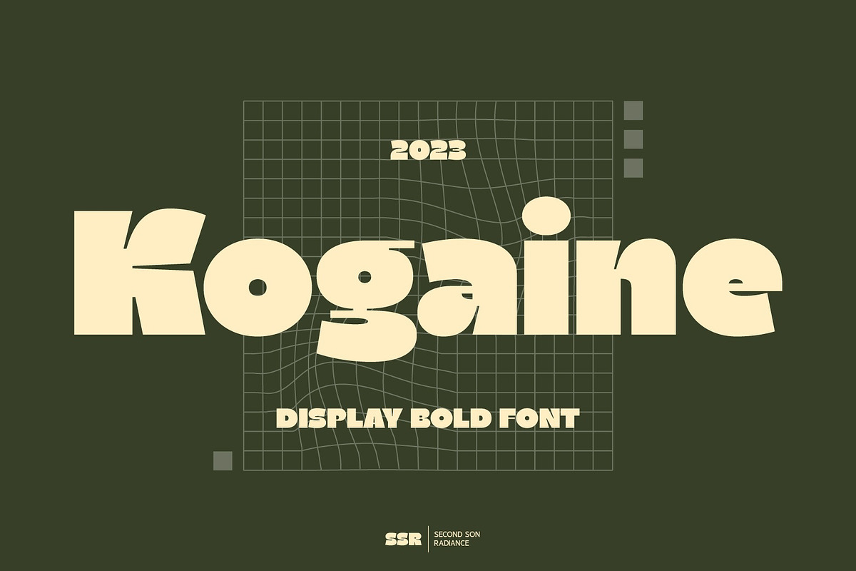 SS Kogaine - Bold Display Font, a Sans Serif Font by Typocracy Studio (Photo 1 of 12)