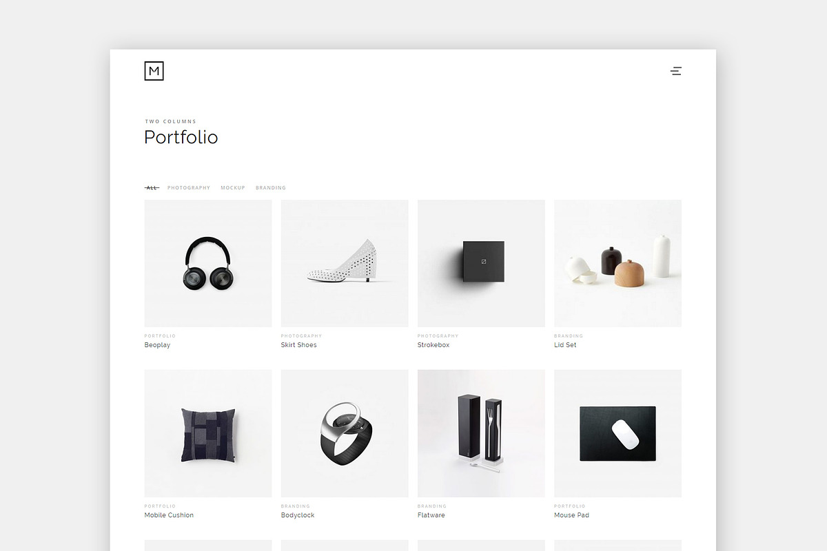 Minimalist WordPress Theme - Minilio, a WordPress Template by themenow (Photo 4 of 8)