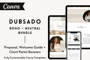 Dubsado Boho Template Bundle