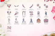 Wedding - Hand Drawn Icons, an Icon by Good Stuff No Nonsense (Thumbnail 6 of 12)