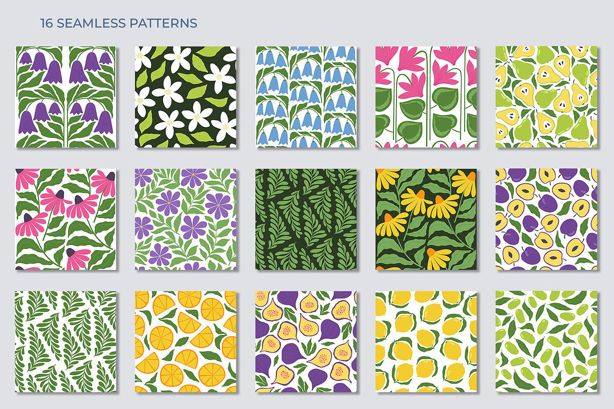 Modern Summer Posters | 204 elements, a Decorative Illustration by yarynabo (Photo 7 of 10)