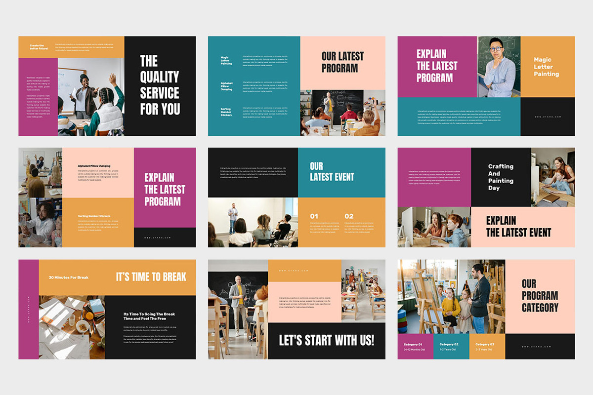 Utara : Teacher Powerpoint, a Presentation Template by Punkl Camp (Photo 7 of 9)
