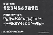 Rolebrush - Rolled Grunge Brush Font, a Handwritten Font by Drizy (Thumbnail 4 of 10)