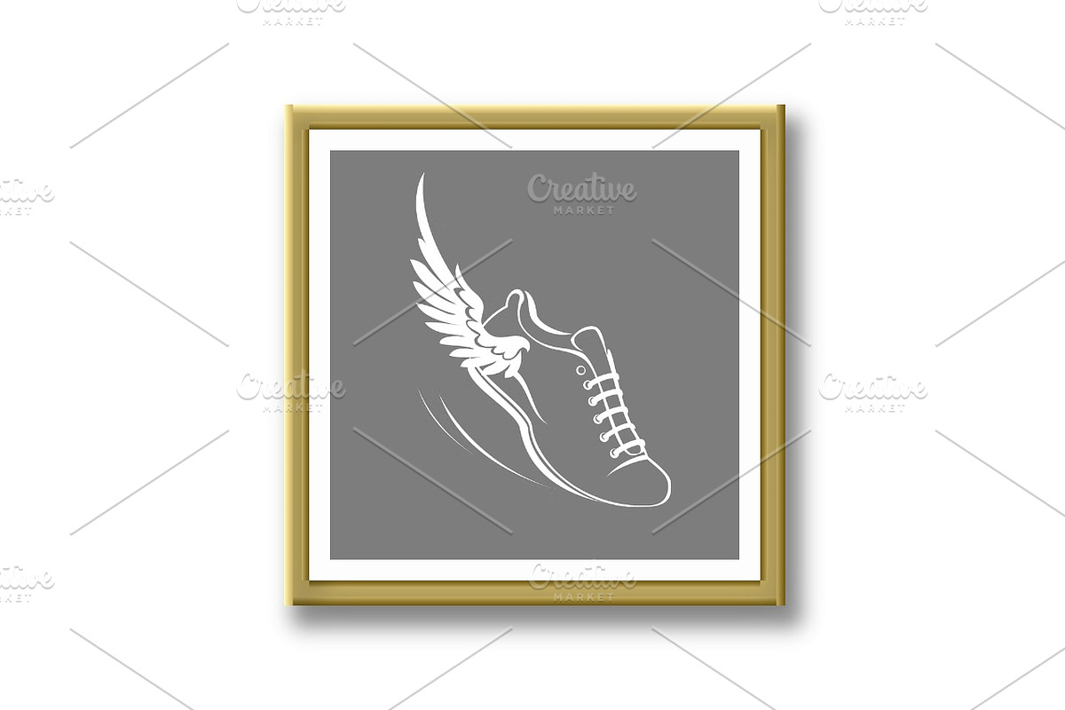 Sports shoes for running, an Outline Icon by RODINA (Photo 2 of 3)
