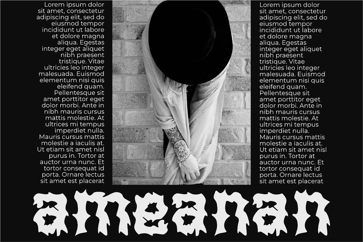 Bunfire, a Blackletter Font by Muksal Creative (Photo 6 of 10)