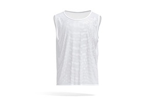 White Football Bib Vest 3D Model, an Object 3D Model by rebrandy
