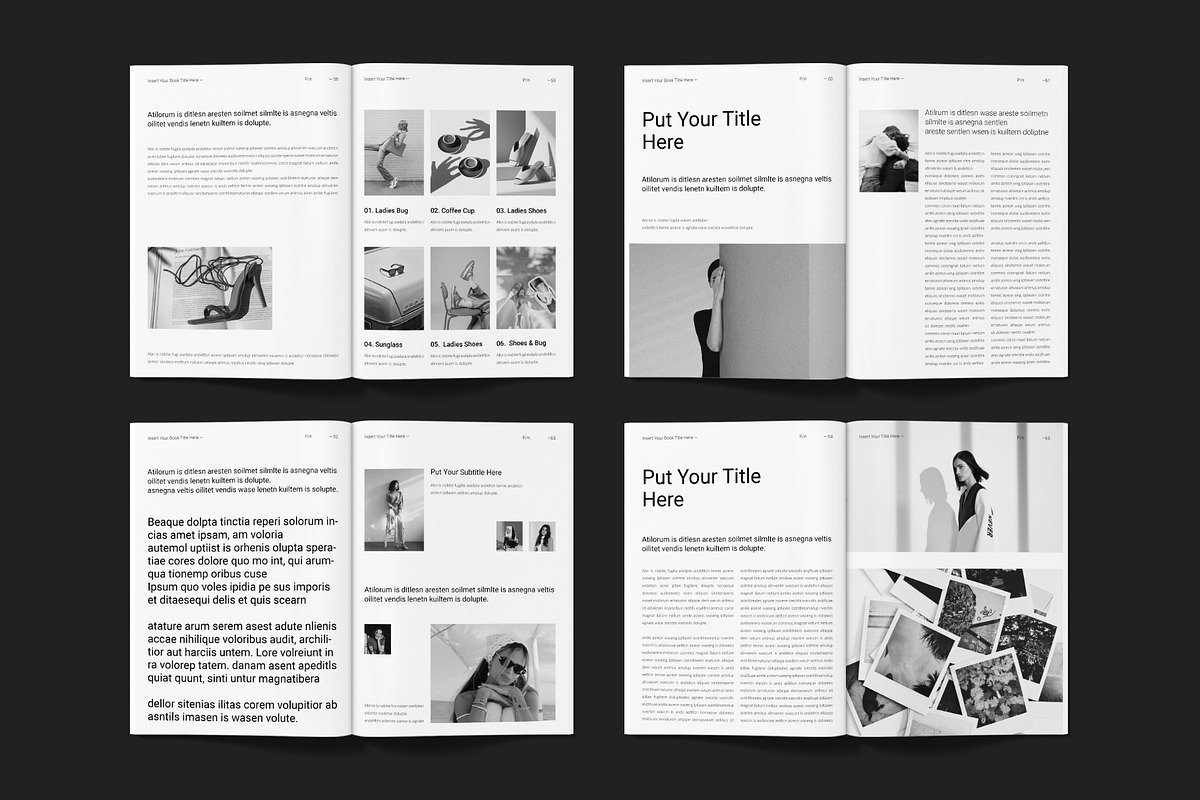 Book Title Layout Design Template, a Brochure Template by ElvinPrint (Photo 17 of 26)