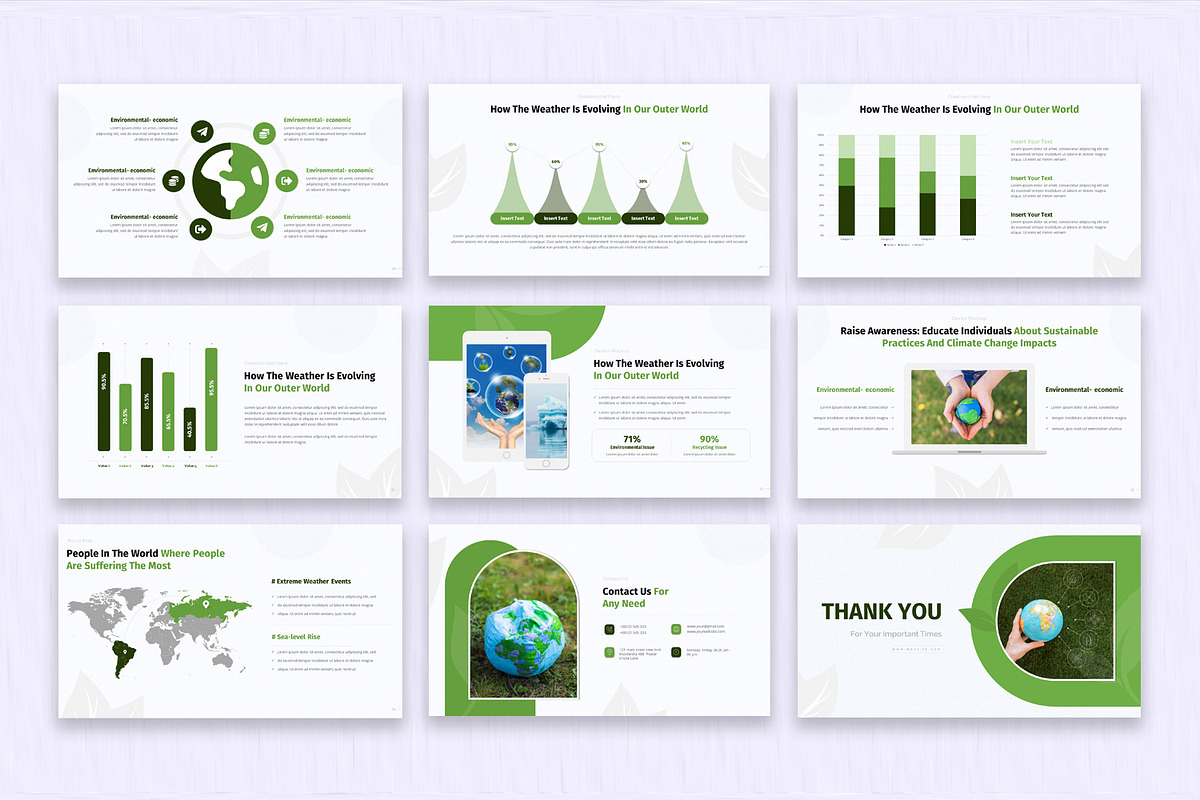 Sustainable Development Presentation, a Presentation Template by SlideStack (Photo 5 of 5)