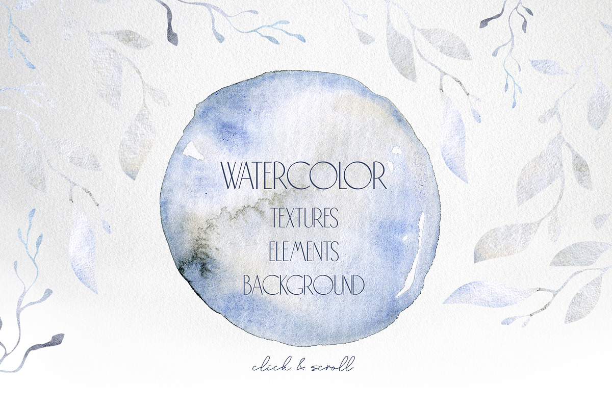 Frozen Beauty Flowers Collection, a Texture Illustration by S_ARTLOVE (Photo 5 of 7)