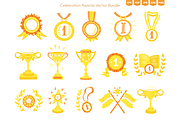 Trophy & Awards Vector Set, an Object Illustration by Ilia Design (Thumbnail 5 of 8)