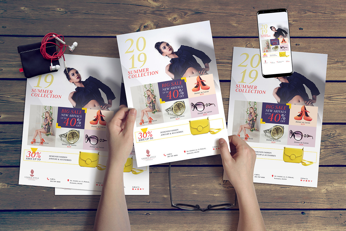 Fashion Flyer, a Flyer Template by floringheorghe (Photo 3 of 4)