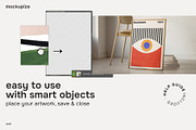 DIN A Leaning Chair Frame Mockup, a Household Mockup by mockupize (Thumbnail 3 of 7)