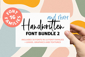 Handwritten Fonts And More Bundle