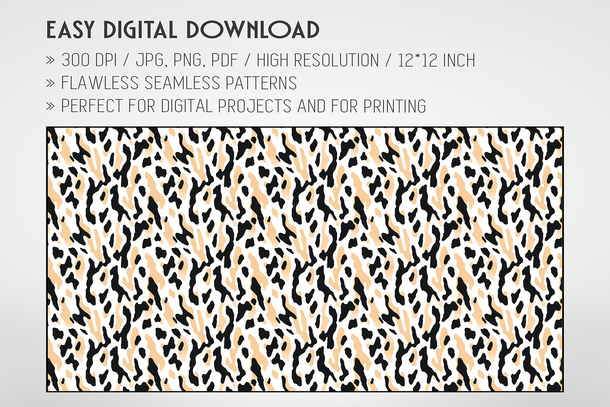 20 Seamless Cowhide Patterns, a Pattern Graphic by Nordic Design
