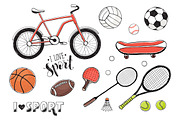 Sport equipment, an Object Graphic by Olly Molly (Thumbnail 1 of 2)