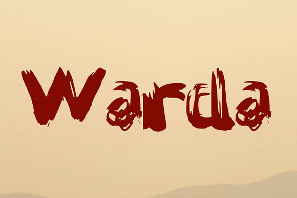 Warda Font preview 4