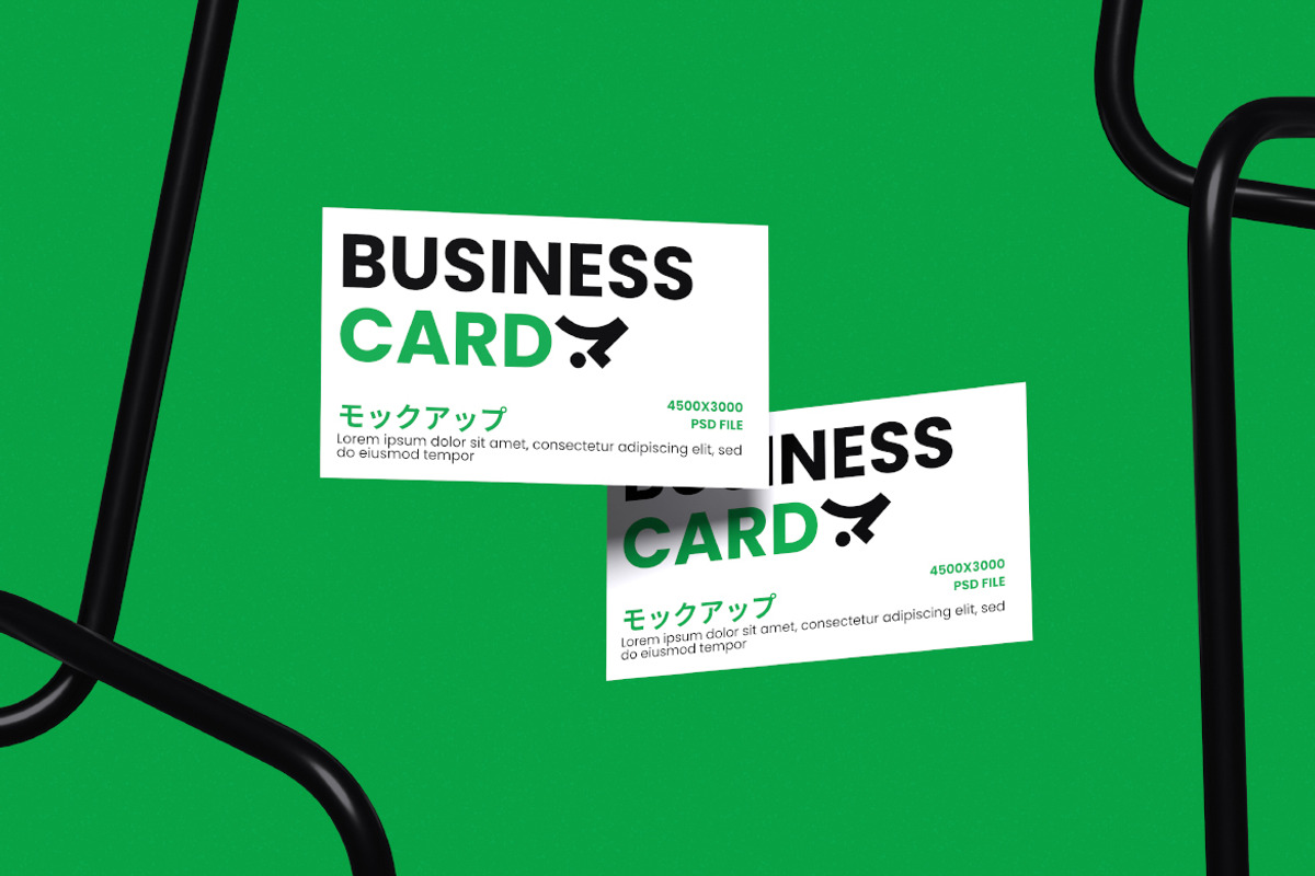 Business Card Mockup, an Advertising Mockup by Rielismee (Photo 3 of 5)