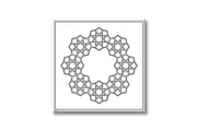 Decorative geometric ornament, a Decorative Illustration by RODINA (Thumbnail 3 of 3)