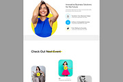 Business Landing Page UI Layout, an UI Kit Template by CreativeShaper (Thumbnail 3 of 6)