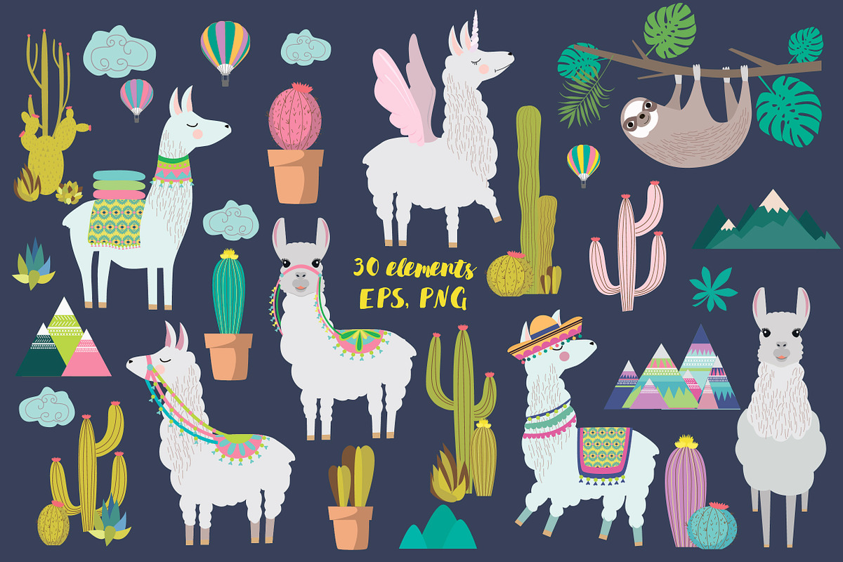 Love Alpaca, an Animal Illustration by Mio Buono (Photo 2 of 5)