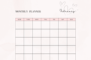 PLR/MRR Daily-Weekly-Monthly Planner, a Stationery Template by Brand Your Biz Co. (Thumbnail 8 of 11)