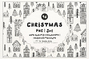 Christmas doodles, patterns, a Decorative Illustration by Anada Arty (Thumbnail 1 of 5)