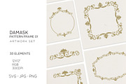 30 Damask pattern frame 01, an Illustration by Bloom21Art (Thumbnail 1 of 3)