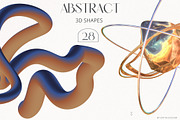 -25% BUNDLE Backgrounds & 3D Shapes, an Object Graphic by Cat In Colour (Thumbnail 12 of 32)