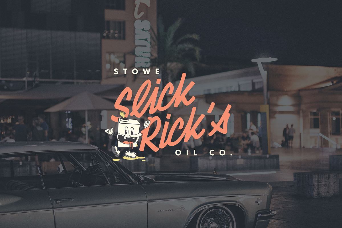 Motorcity Mates v2.0: Vintage Logos, a Person Illustration by Staple. (Photo 9 of 10)
