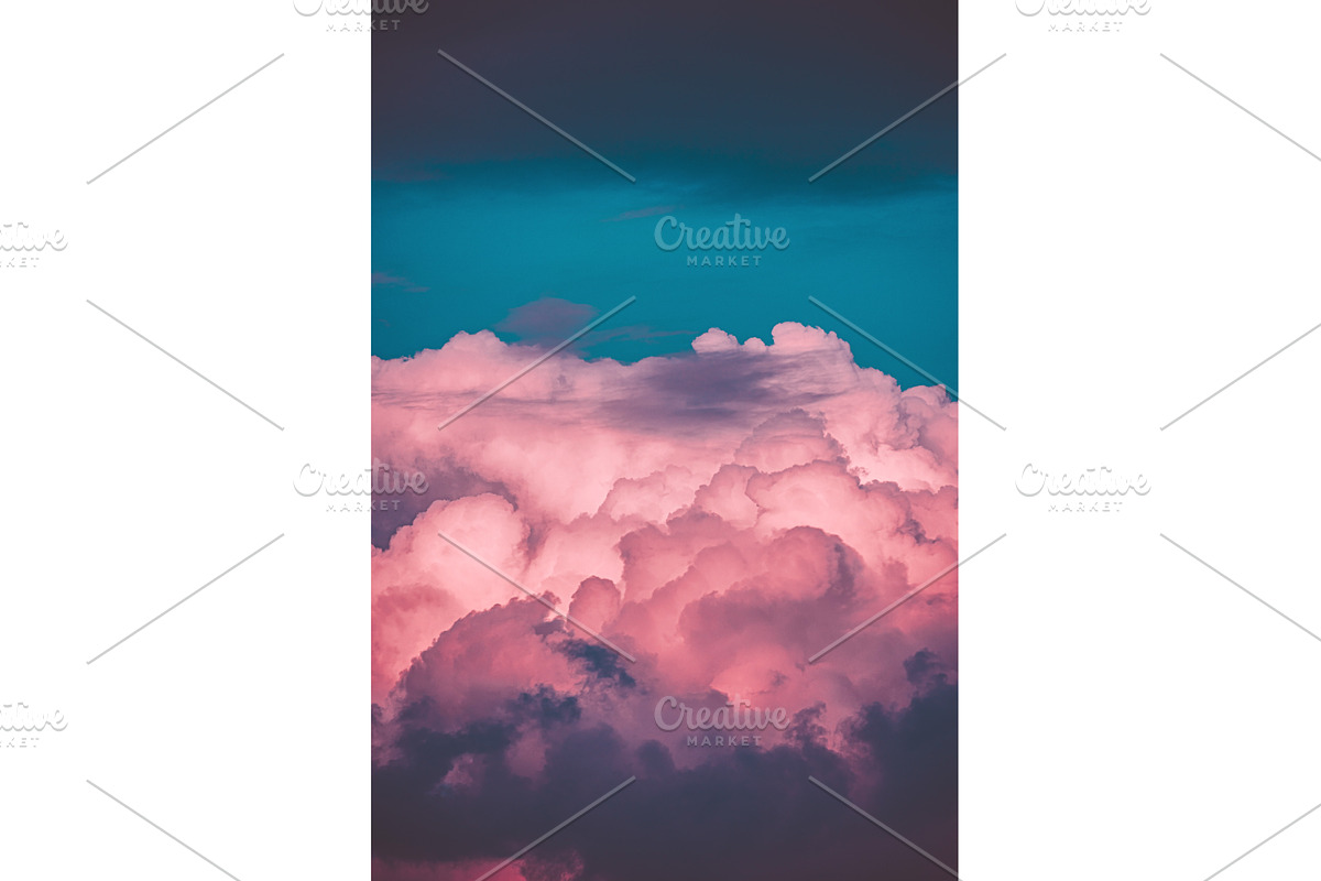 Fluffy Pink Clouds. Amazing Pink, a Graphic by Our Amazing World (Photo 1 of 2)