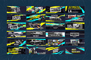 Nascar Facebook Cover Templates, a Social Media Template by Azruca (Thumbnail 7 of 8)