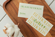 Minimalist Business Card Template, a Business Card Template by INRASSION (Thumbnail 1 of 6)
