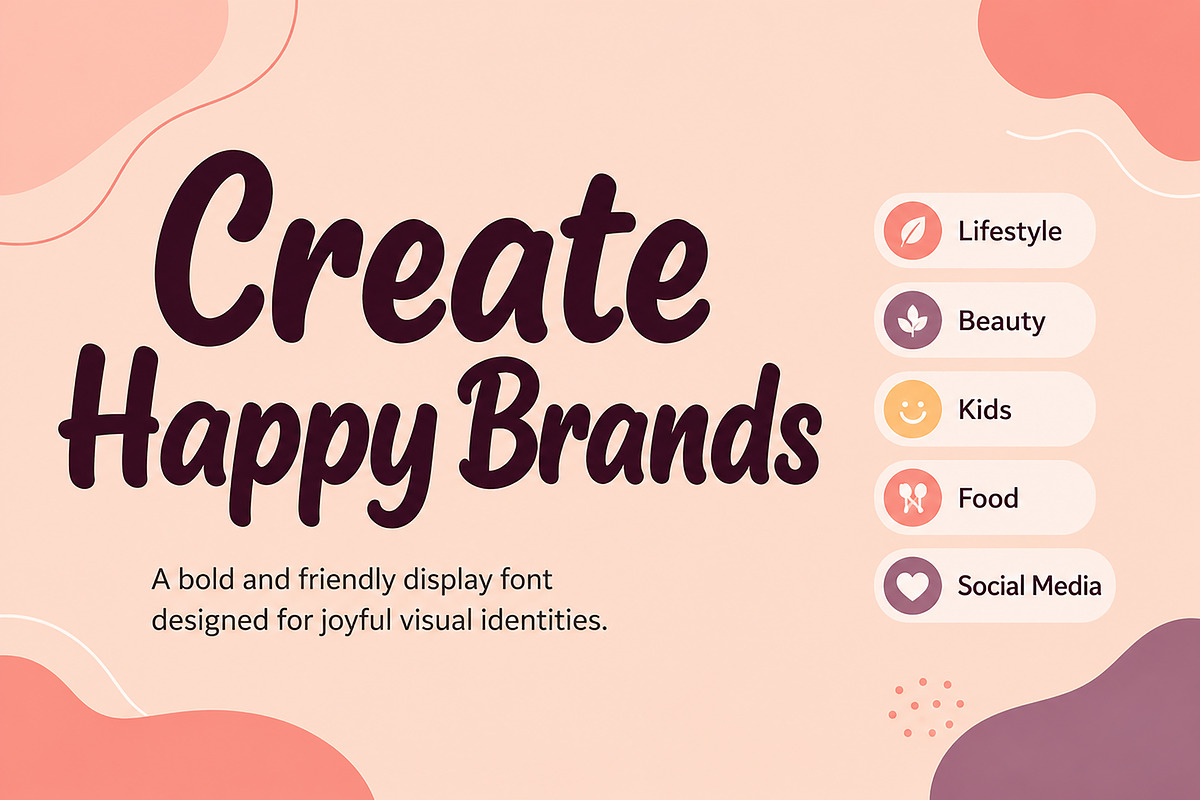 Bloomora, a Script Font by Wow Magic (Photo 3 of 6)