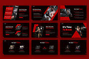Musclefit - Gym & Fitness Powerpoint, a Presentation Template by Fit-tee (Thumbnail 2 of 6)