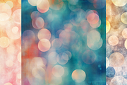 Watercolor Pastel Bokeh Overlay, a Pattern Graphic by Printable Treasure (Thumbnail 3 of 3)