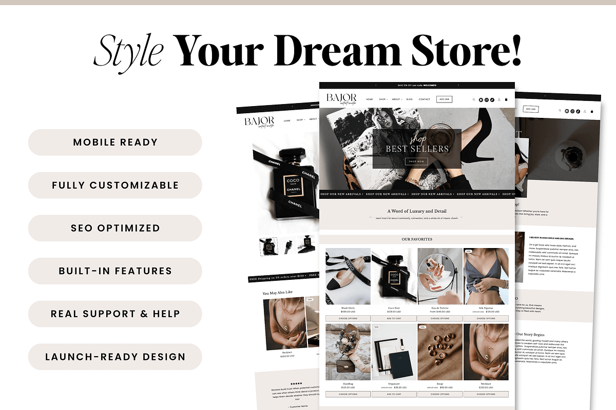 Bold Luxe Shopify Theme preview 2