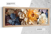 Large Photo Frame Mockup – Ratio 3x1, a Merchandise Mockup by Mockups by Carlos Viloria (Thumbnail 5 of 6)
