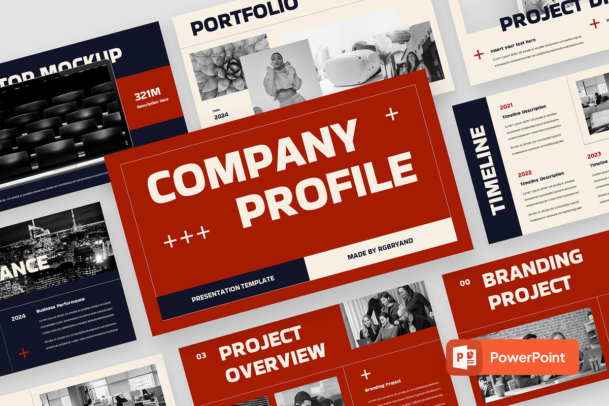 IDEOLOZI - Company Profile PPT, a Presentation Template by rgbryand (Photo 1 of 9)
