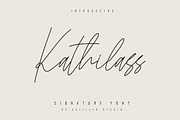 Kathilass - Signature Font, a Script Font by skiiller studio (Thumbnail 2 of 10)