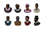 Elegant man. Fashion people drawing, a Person Illustration by Arthur Balitskiy (Thumbnail 2 of 2)