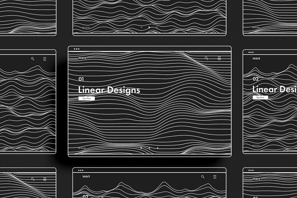 WAVE 01: Flexible Abstract Designs, an Object Graphic by ME_COLLAGE (Photo 10 of 25)