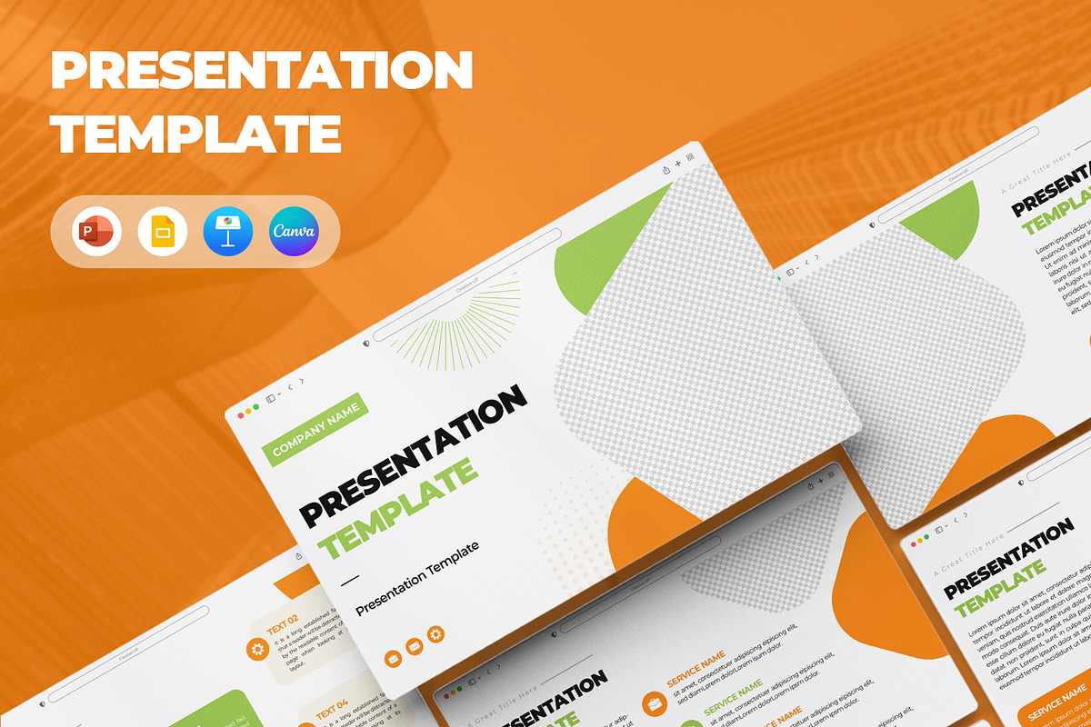 Sleek Marketing Pitch Deck, a Presentation Template by CreativeUP (Photo 1 of 6)
