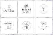 200 Hand Drawn Feminine Logo Bundle, a Branding & Logo Template by XpertgraphicD (Thumbnail 9 of 61)