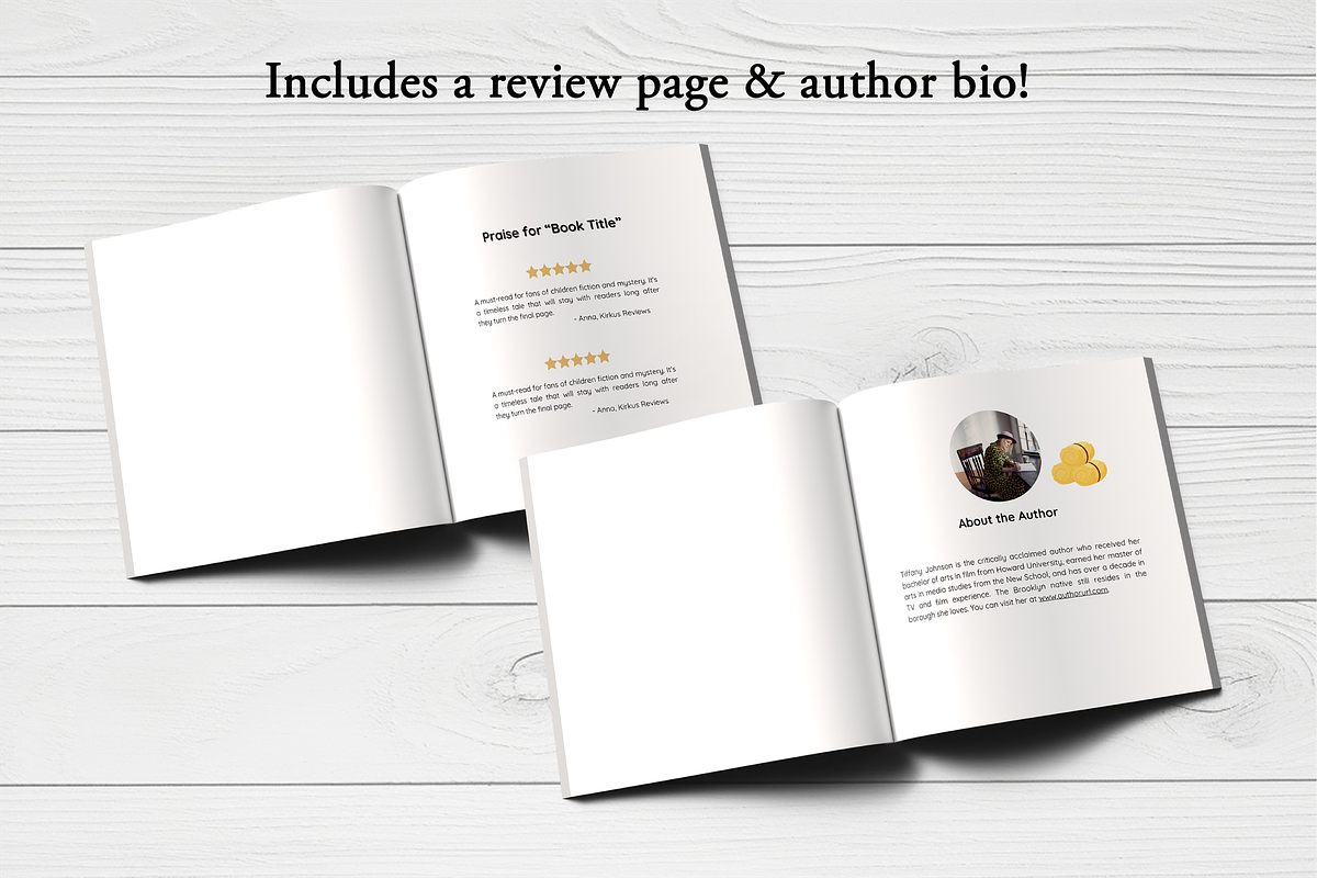 Canva Children Square Book Template, a Templates & Theme by Ms Tonia Designs (Photo 5 of 9)