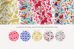 Otomi. Mexican Traditional Patterns