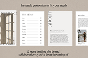Canva Price & Service Guide Template, a Branding & Logo Template by Le Maison Bohem (Thumbnail 4 of 6)