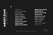 Adahi, a Sans Serif Font by productype1 (Thumbnail 6 of 15)